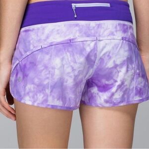 Lululemon speed shorts